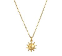 Satya Jewelry Kette Here Comes the Sun, vergoldet