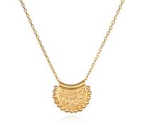 Satya Jewelry Kette Mini Mandala, vergoldet