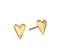 Satya Jewelry Ohrstecker Pure Heart, vergoldet