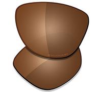 Saucer Premium Ersatzgläser für Oakley Frogskins OO9013 Sonnenbrillen High Definition - Amber Brown Polarisiert