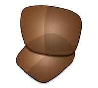 Saucer Premium-Ersatzgläser, kompatibel mit Ray-Ban Chromance RB4264 58 mm Sonnenbrille, Bernsteinbraun, polarisiert, Einheitsgröße