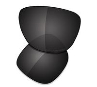 Saucer Premium-Ersatzgläser, kompatibel mit Ray-Ban Meta Wayfarer RW4008 53 mm Smart-Sonnenbrille, Carbon-Schwarz, polarisiert, Einheitsgröße