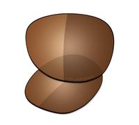 Saucer Premium-Ersatzgläser, kompatibel mit Ray-Ban Wayfarer RB2132 55 mm Sonnenbrille, Bernsteinbraun, polarisiert, Einheitsgröße