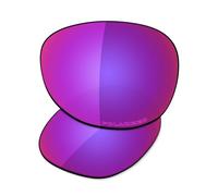 Saucer Premium-Ersatzgläser, kompatibel mit Ray-Ban Wayfarer RB2132 55 mm Sonnenbrille, Mitternachtssonne, polarisiert, Einheitsgröße