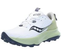 Saucony - Women's Blaze TR - Trailrunningschuhe, Gr. 42 US 8.5, weiß (Fog/Fern)