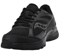 Saucony Damen Cohesion 14 Straßenlaufschuh, Black/Black, 40.5 EU Weit