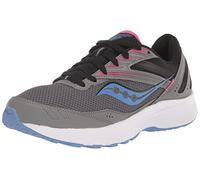 Saucony Damen Cohesion 15 Laufschuh, Anthrazit/Jewel, 41 EU