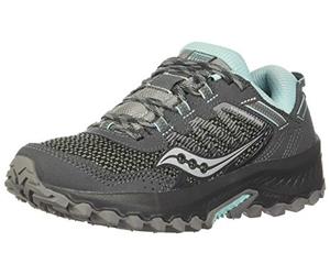 Saucony Damen Versafoam Excursion Tr13 Traillaufschuh, Anthrazit, Blau, 10