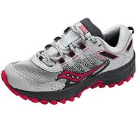 Saucony Damen Versafoam Excursion Tr13 Traillaufschuh, Grau/Magenta, 40.5 EU