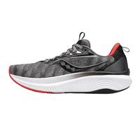 Saucony Herren Echelon 9 Laufschuh, Charcoal/Rot, 45 EU