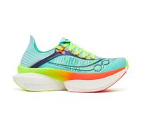 Saucony Endorphin Elite 2 Wettkampfschuh Unisex-türkis, orange, Größe 42