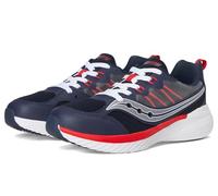 Saucony Endorphin Kdz 2 0 Unisex-Kinder-Sneaker, Marineblau/rot, 1 Big Kid