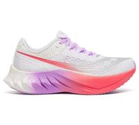 SAUCONY Endorphin Pro 4 W - Damen - Weiß / Violett / Rosa - Größe 38 1/2- Modell 2025