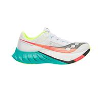 Saucony Endorphin Pro 4 Schuhe Weiß Blau AW25, Größe 44 - EUR