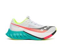 Saucony Endorphin Pro 4 Wettkampfschuh Damen-Weiß,Mehrfarbig, Größe 39