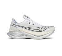 Saucony Endorphin Pro 5 Schuhe Weiß Silber SS26, Größe 45 - EUR