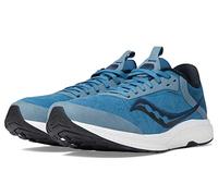 Saucony Herren Freedom 5 Laufschuh, Nebel/Schwarz, 46.5 EU