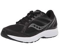 Saucony Herren Cohesion 14 Straßen-Laufschuh, Schwarz/Weiß, 43 EU Weit