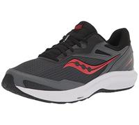 Saucony Herren Cohesion 16 Laufschuhe, Shadow/Red S, 10 Wide