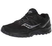 Saucony Herren Excursion Tr14 Trailrunning-Schuh, Schwarz/Charcoal, 44.5 EU Weit