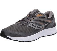 Saucony Herren Laufschuhe Cohesion 13, 44 EU, Dunkelgrau, Wasserdicht, Schnürung, Mid-Top, Alle Jahreszeiten, Einfarbig, Komfort, Sportschuhe, Laufschuh