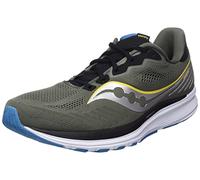 Saucony Herren Ride 14 Laufschuh, Rockface/Topaz, 43 EU