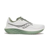 Saucony Herren Ride 18 Laufschuhe, Weiß/Olivine, 8.5