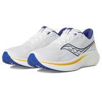 Saucony Herren Ride 18, Weiß/Azurit, 44.5 EU