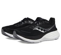 Saucony Hurricane 24 Herren, Schwarz/Carbon, 43 EU