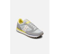 Saucony Herren Jazz ORIGINAL M Sports Shoes, Light Gray/Yellow, 41 EU