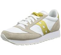 Saucony Jazz Original Vintage Damen Sportschuhe, WHITE/GOLD, 41