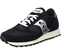 Saucony Jazz Original Vintage Herren Sportschuhe, Black White, 44 EU