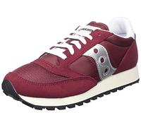 Saucony Jazz Original Vintage Herren Sportschuhe, Burgundy Silver, 42.5 EU