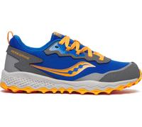 SAUCONY Peregrine Kdz Shield - Kinder - Blau / Orange - Größe 33 1/2- Modell 2025