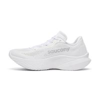 Saucony Kinvara 15 Damen-Sneaker, Weiss/opulenter Garten, 44.5 EU | Straßenlaufschuhe