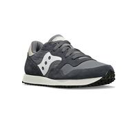 Saucony Leder-Sneakers "DXN Trainer" in Grau - Größe 38 | Damen Sneakers