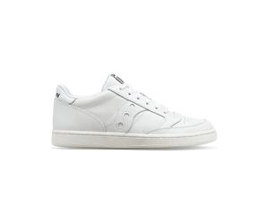 Saucony Leder-Sneakers "Jazz Court" in Weiß - Größe 38,5 | Damen Sneakers