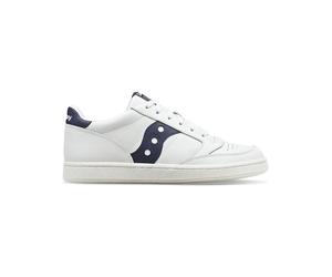 Saucony Leder-Sneakers "Jazz Court" in Weiß - Größe 44 | Damen Sneakers