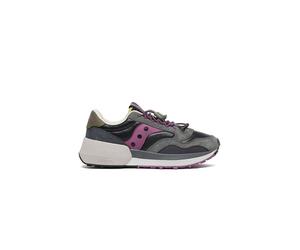 Saucony Leder-Sneakers "Jazz NXT" in Grau - Größe 42 | Damen Sneakers