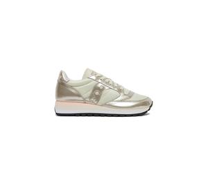 Saucony Leder-Sneakers "Jazz Triple" in Beige - Größe 37 | Damen Sneakers