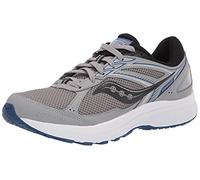 Saucony Men's Cohesion 14 Road Running Shoe, Alloy/Black/SEA