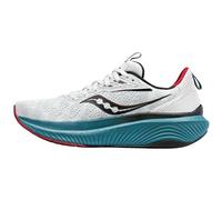 Saucony Men's Echelon 9 Running Shoe, Fog/Moss, 40.5 EU