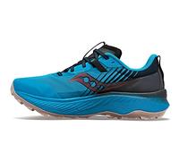 Saucony Men's Endorphin Edge Hiking Shoe, Ocean/Blk, 42 EU