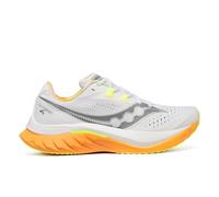 Saucony Men's Endorphin Speed 4 Sneaker, White/Peel, 41 EU