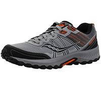 Saucony Men's Excursion Tr14 Grey/Orange Trail Running Shoe 9.5 M US