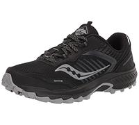 Saucony Men's Excursion TR15 Trail Running Shoe, Black/Shadow, 10