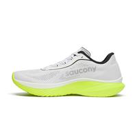 Saucony Kinvara 15 Damen-Sneaker, Weiß / Gelb, 46 EU