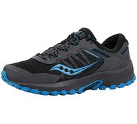 Saucony Men's Versafoam Excursion TR13 Road Running Shoe, Black/Blue, 12 M US