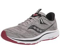 Saucony Herren Omni 21 Laufschuh, Legierung/Granat, 47 EU