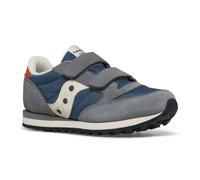 Saucony Originals Jazz Double HL Sneaker, Grau, Blau, Orange, 37 EU